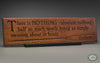 Kenneth Grahame Wind in the Willows Quote: "There is NOTHING - absolute nothing - half so much worth doing as simply messing about in boats. " beautifully carved as a Wisdom In Wood® inspirational wall art saying.- Classic Oak Finish